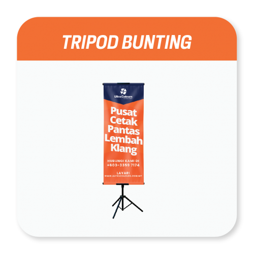 Tripod Stand Bunting