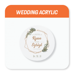 Wedding Acrylic