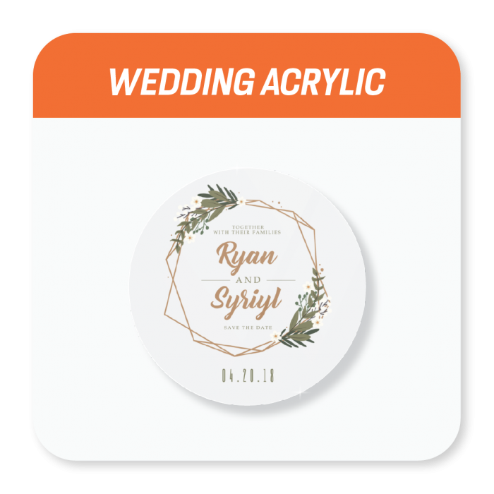 Wedding Acrylic