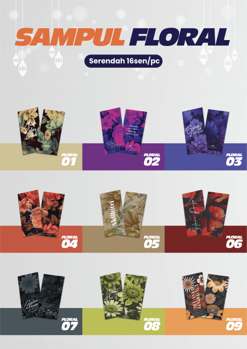 Sampul Raya 157gsm (Min 500pcs)
