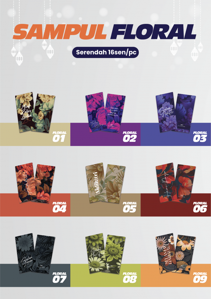 Sampul Raya 157gsm (Min 500pcs)