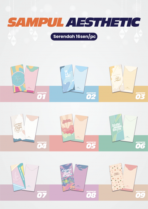 Sampul Raya 128gsm (Min 500pcs)